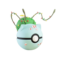 #0001 Bulbasaur - Christmas